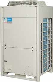 Unidade de condensação ZEAS Solução de refrigeração para aplicações de média e grande capacidade com tecnologia VRV comprovada Solução perfeita para todas as aplicações de refrigerados com condições