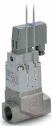Válvula para sistemas de refrigeração Série SGC consumo de energia quando ativada Vazão: Fator Av (Em caso de especificação 0.