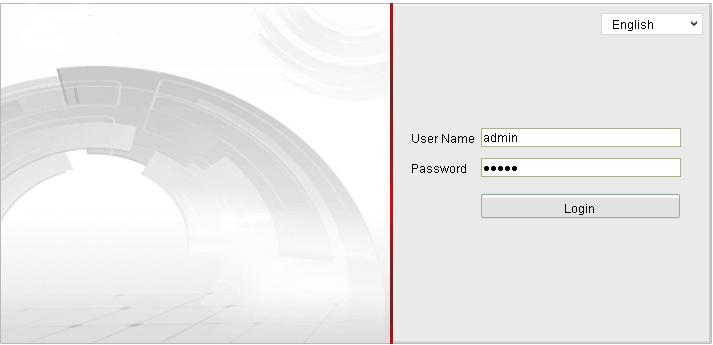 Nota: Se o administrador introduzir a palavra-passe errada 7 vezes (5 vezes para os utilizadores/operadores), o endereço IP do dispositivo fica bloqueado. 4. Clique em nício de sessão.