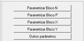 O acesso a este parâmetro é feito clicando no botão Parametrizar Bloco P, dentro dos Parâmetros Complementares e dentro dos Parâmetros da ECF na aba Avançado, do CTB100. 8.