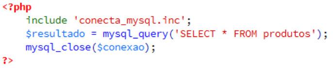 EXECUTANDO COMANDOS Para executar comandos no PHP usamos a função mysql_query para o bancodedadosmysql,nopostgresql,afunçãousadaéapg_query.