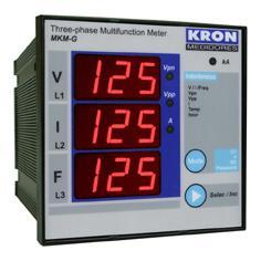 [1] Introdução O Multimedidor MKM-G é um instrumento digital microprocessado, para instalação em porta de painel, que permite a monitoração dos parâmetros básicos de um GMG (grupo moto gerador).