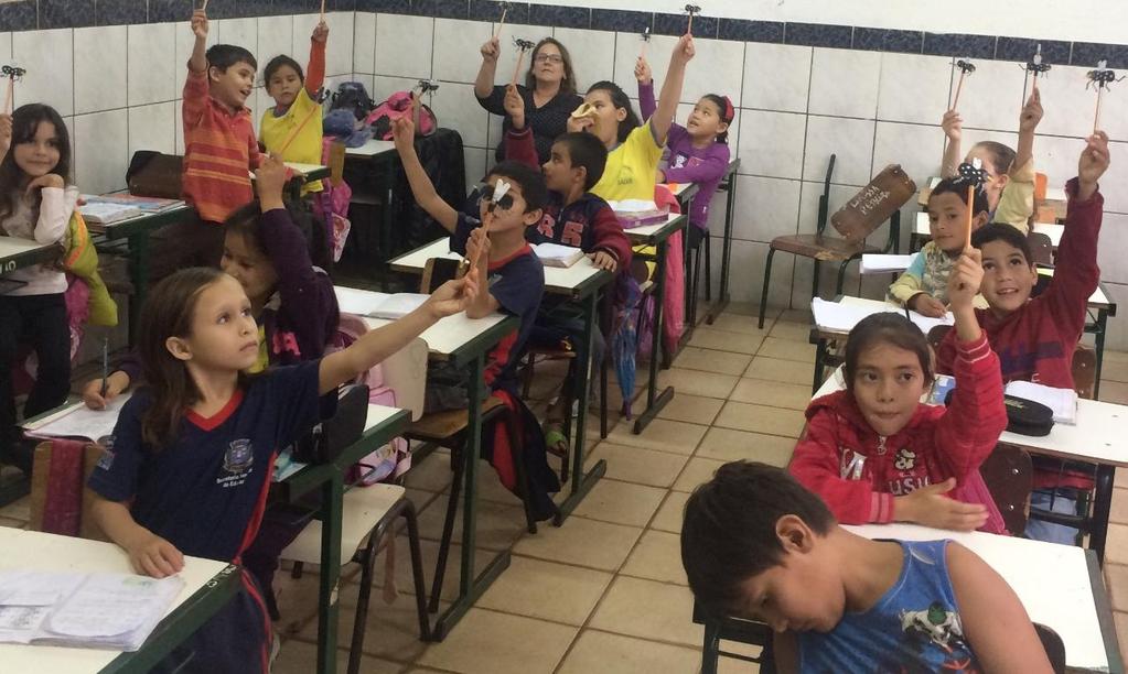 Esse estudo foi desenvolvido em uma escola Municipal de Ponta Porã-MS, da qual é considerada uma instituição de médio porte, com 521 alunos, atendendo a educação infantil e ensino fundamental I.