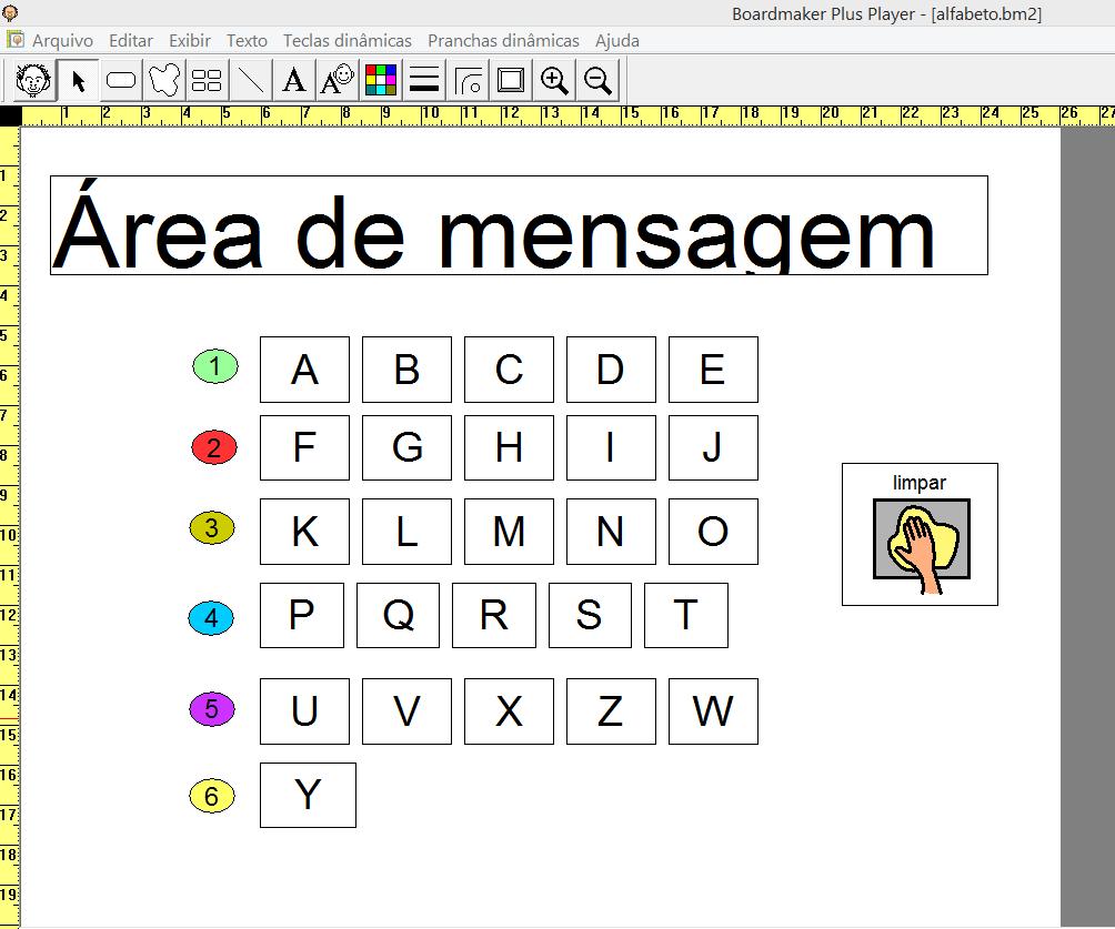 Atividade -1: Reconhecimentos das letras do alfabeto e escrita.