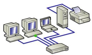 Tipos de Redes de Computadores quanto a arquitetura REDE PEER-TO TO-PEER (REDE( PONTO-A-PONTO Um conjunto computadores de interligados