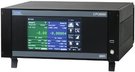 Tecnologia de calibração Controlador de pressão modular Modelo CPC6050 Folha de dados WIKA CT 27.