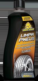 LIMPEZA AUTOMOTIVA LIMPA PNEUS Indispensável para proteger, renovar e dar brilho aos pneus e