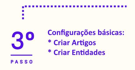 Confirmada a informação relativa à sua empresa, terá que criar os Artigos para que estes passem a constar do Inventário e possa utilizá-los em processos de Compras e Vendas e terá que criar as