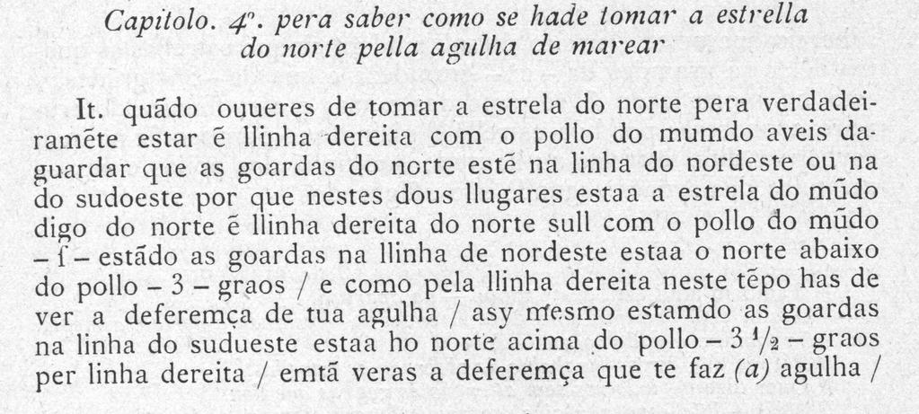 Determinação da declinação magnética Observando a Estrela