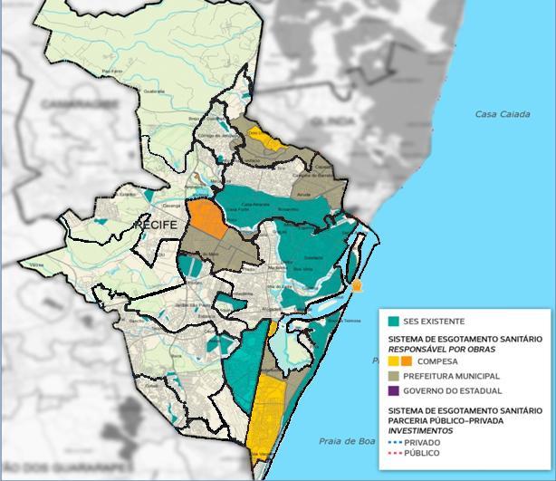 Programa Cidade Saneada Exemplo: SES no município do Recife PÚBLICO 1