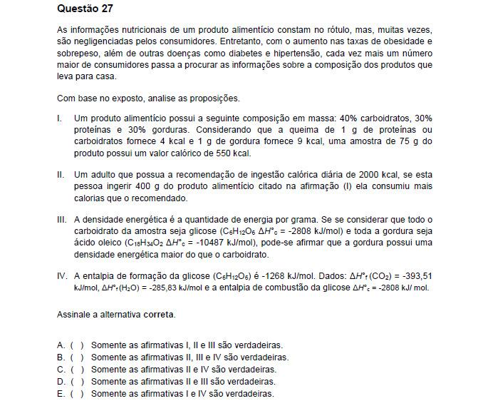 I. Falsa. Carboidratos 30 g. 4 10 75 g Proteínas,5 g. 4 90 Gorduras,5 g.