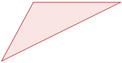 Área do trapézio Considere um trapézio de bases b, B e altura a (números reais positivos).