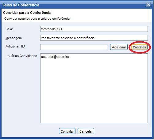 Fig. 14 Convite para uma conferência.