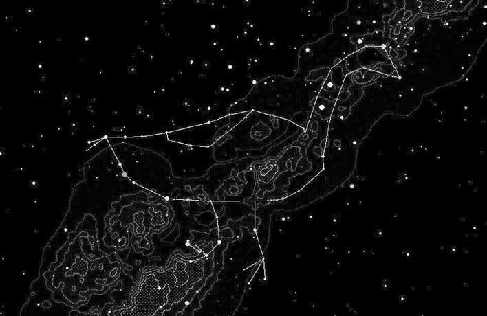 Os conhecimentos astronômicos dos Guarani mbyá 181 A Constelação da Ema ou Guyra nhandu (fig.
