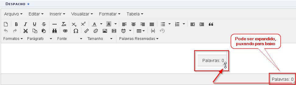 A tela seguinte, que se refere a Movimentação Inicial do Processo, houve apenas uma mudança que possibilita especificar Órgão Externo.