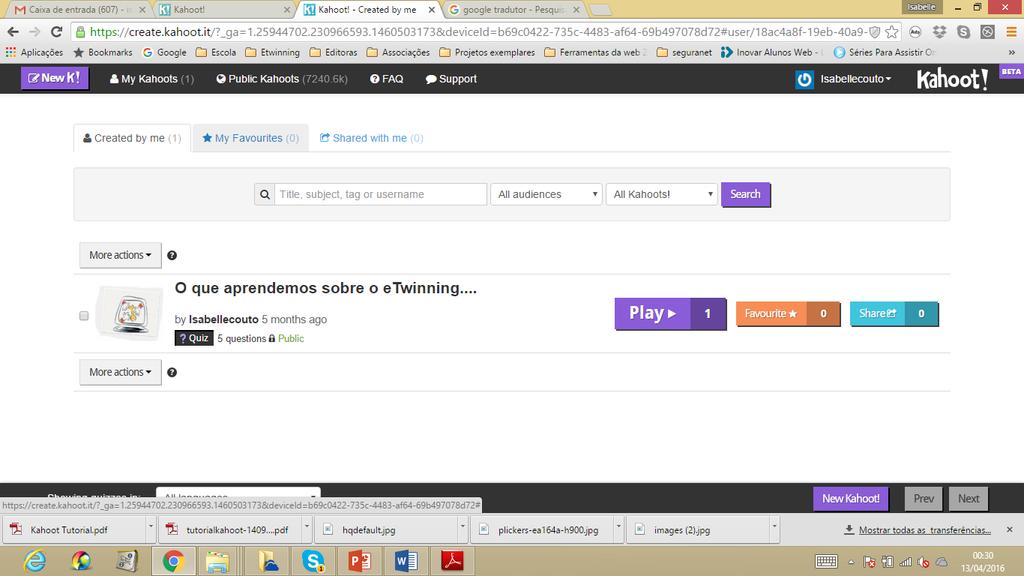 4 1º PASSO - CRIAR UM TESTE: 1º Escolher o tipo de teste: Teste de