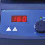 500 rpm Potência de aquecimento 1000 W Display de temperatura LED Temperatura de aquecimento Até 550 C Taxa de aquecimento 5