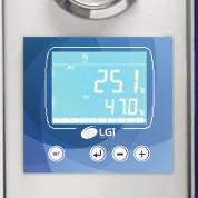 LGI-VO-6030B Vacuômetro com indicação analógica até 760 mmhg Faixa de trabalho ambiente +10 ~