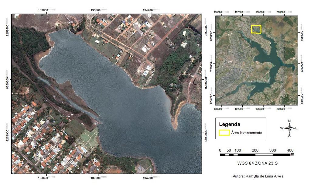 Métodos geofísicos aplicados ao estudo do assoreamento da unidade hidrográfica do Torto, no Lago Paranoá, Brasília/DF. Kamylla de Lima Alves* (limaalves.k@gmail.