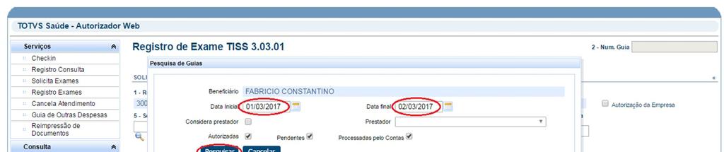 Preenchimento automático Preenchimento automático Preenchimento automático Após clicar