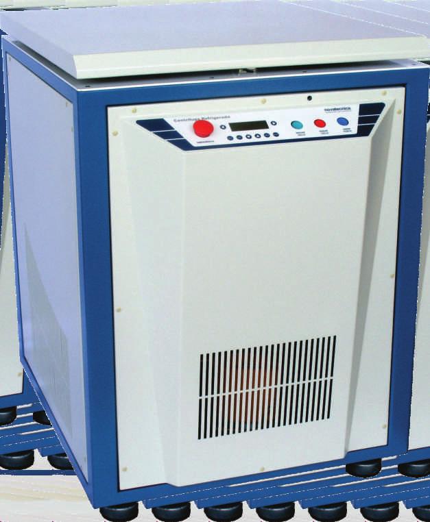Cuba de centrifugação em aço inox, Certificado de Calibração Rastreável à RBC/Inmetro, outras configurações de capacidade.