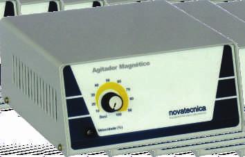 AGITADORES MAGNÉTICOS Os agitadores magnéticos Novatecnica são indicados para trabalhos laboratoriais na homogeneização de amostras líquidas.