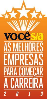 Melhores Empresas para Desenvolvimento de Líderes no Brasil 2012 2º lugar entre as