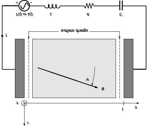 2.4 XPDP1 XPDP1 é um código que simula plasmas contidos em dispositivos com uma dimensão, conforme é mostrado na Figura 2.