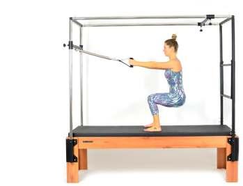 218. Cadillac Stand Up Knee and Leg Extension 112 Fortalecimento de quadríceps,