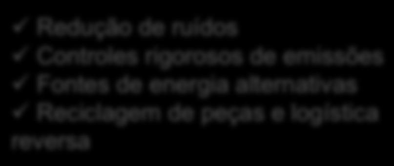 Sistemas autônomos ü Redução de