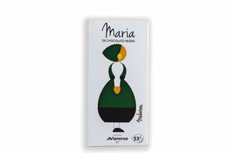 TABLETE MINHOTOS MARIA CHOCOLATE NEGRO 100G Ref: 90167 TABLETE MINHOTOS MARIA Ref: 90165 TABLETE MINHOTOS MARIA CHOCOLATE EXTRA NEGRO 100G Ref: 90169