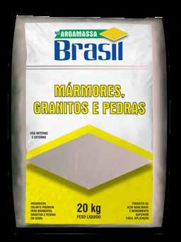 MÁRMORES, GRANITOS E PEDRAS ARGAMASSA COLANTE PARA ASSENTAR, EM ÁREAS INTERNAS E EXTERNAS, MÁRMORES, GRANITOS E PEDRAS EM GERAL.