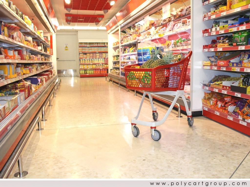 Benefícios para os supermercados Sem manutenção Rodas sempre bem alinhadas e encaixe