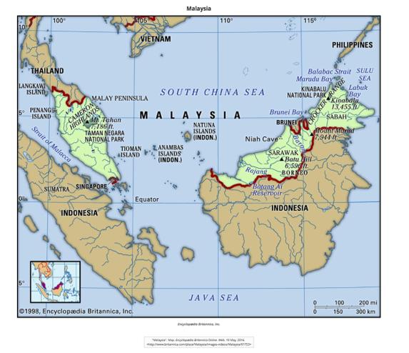 Malásia: aspectos histórico-geopolíticos