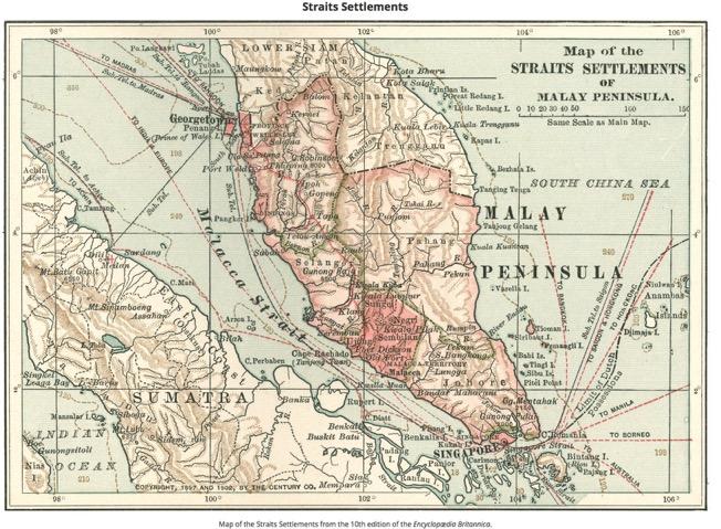 Singapura: aspectos histórico-geopolíticos (4) [MAPA: A