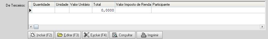 8. Total: Calculado automaticamente. É o resultado da multiplicação do Valor Unitário x Quantidade; 9.