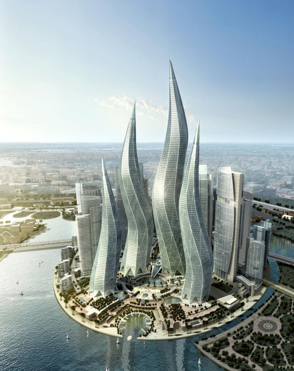 1 Introdução As Dubai Towers constituem um conjunto de quatro torres a construir no Dubai, nos Emiratos Árabes Unidos, fazendo parte de um enorme projecto The Lagoons que implica ainda a criação de