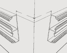ACESSÓRIOS Os acessórios permitem junções em ângulos de duas partes de canaletas de mesmas dimensões: Evita o corte das canaletas em ângulos diferentes de 90º Respeita a norma TIA- 568A que determina