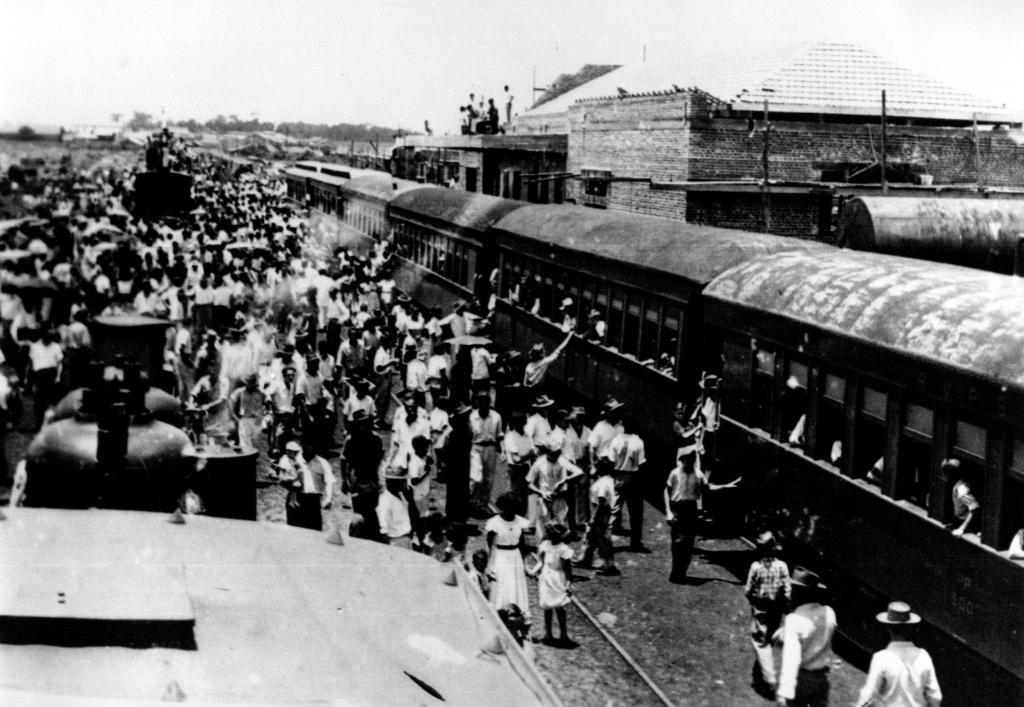 HISTÓRICO Comemoração do término do