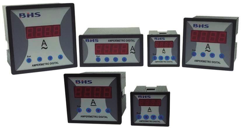 Amperímetro Digital BDI-E294A Adotado em tecnologia SMT Display a
