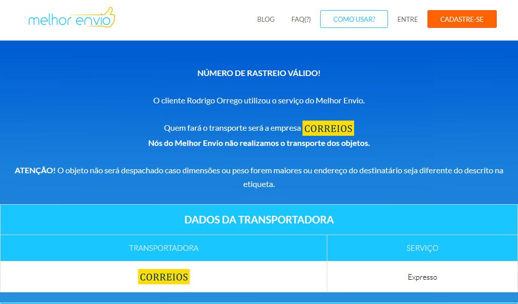 COMPRAS QUE ESTÃO AGUARDANDO PAGAMENTO: Se você clicar em "Aguardando Pagamento", você será levado para o Painel do Melhor Envio, onde estão as suas compras que já foram geradas mas ainda não tiveram