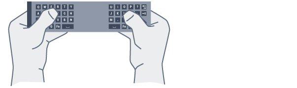 Texto escrito Números e caracteres de pontuação Com o teclado atrás do controle remoto, você pode escrever um texto em qualquer campo de texto da tela.