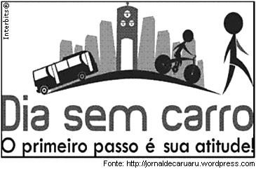 2. Algumas prefeituras brasileiras, para melhorarem o bem estar nas cidades sob sua gestão, desenvolvem campanhas de racionalização dos meios de circulação usados, cotidianamente, pelos cidadãos.