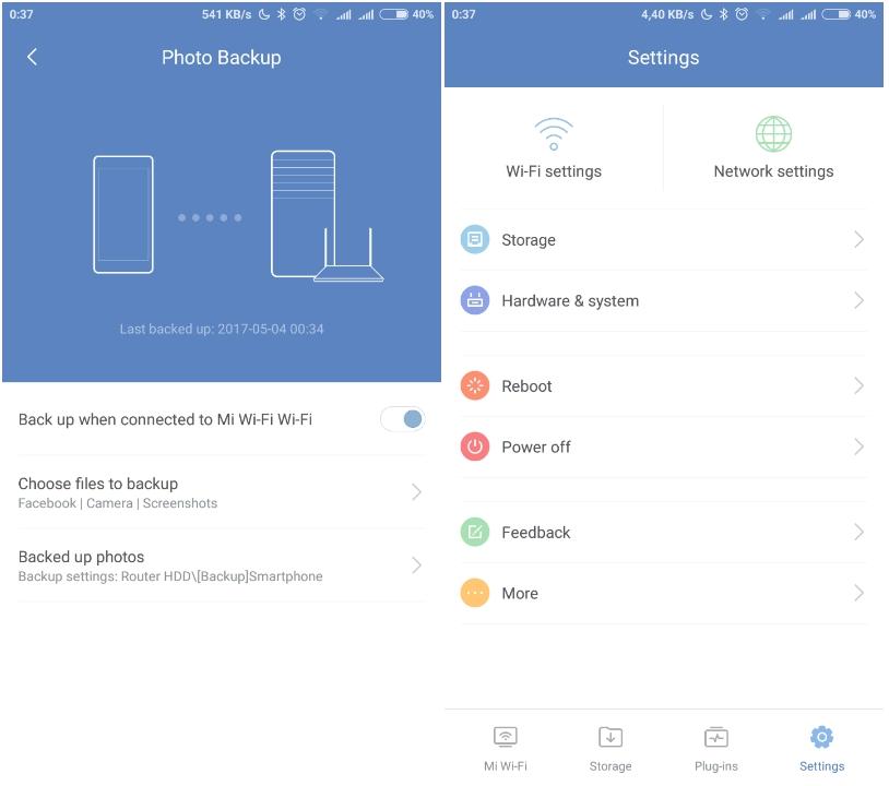 anterior próxima Depois tem a configuração de diversas funcionalidades, desde gestão da Firewall (phishing, malware, proteção da privacidade), da QoS, temporizador da rede Wi-Fi, agendamento para