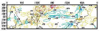 (G), todos os campos de anomalias são para janeiro de 1999.