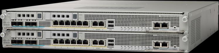 Cisco ASA com FirePOWER Services O primeiro NGFW adaptável do setor com foco na ameaça Recursos Firewall Cisco ASA combinado ao IPS de próxima geração da Sourcefire Defesa integrada contra ameaças