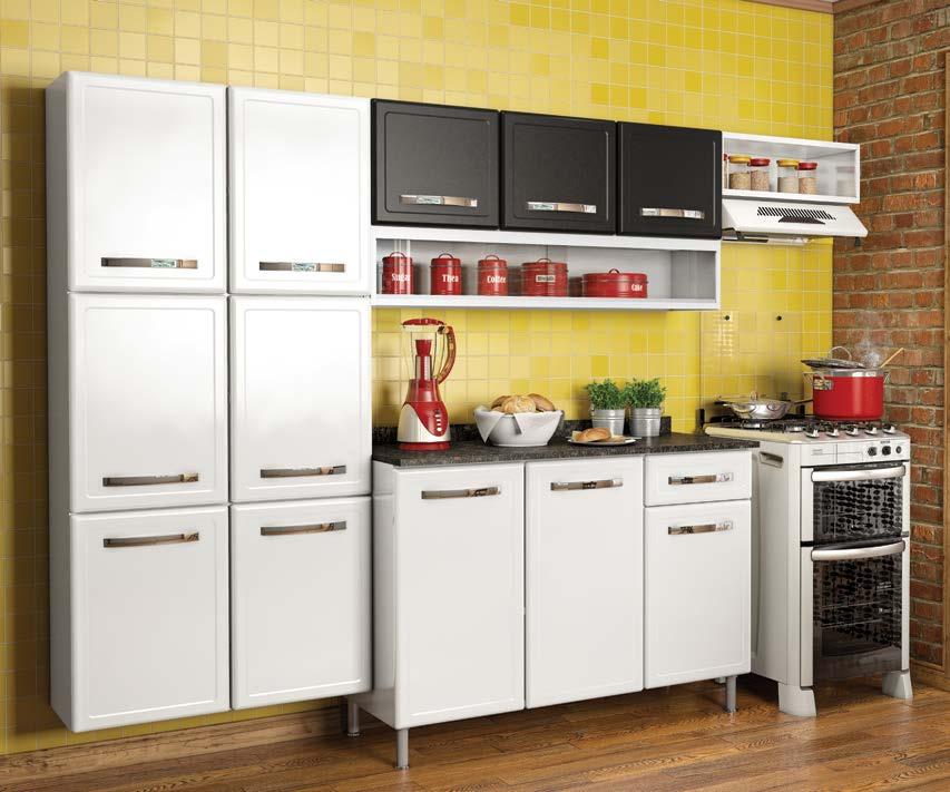 Functional design for small spaces Bella kitchen is perfect for small areas.