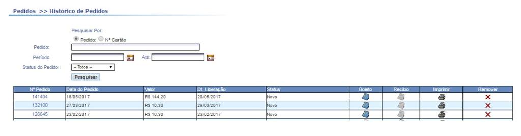 STATUS DO PEDIDO No último passo, é só conferir o pedido e finalizá-lo. Ao clicar em finalizar pedido, ele é importado diretamente em nossa base de dados sem a necessidade do envio do e-mail.