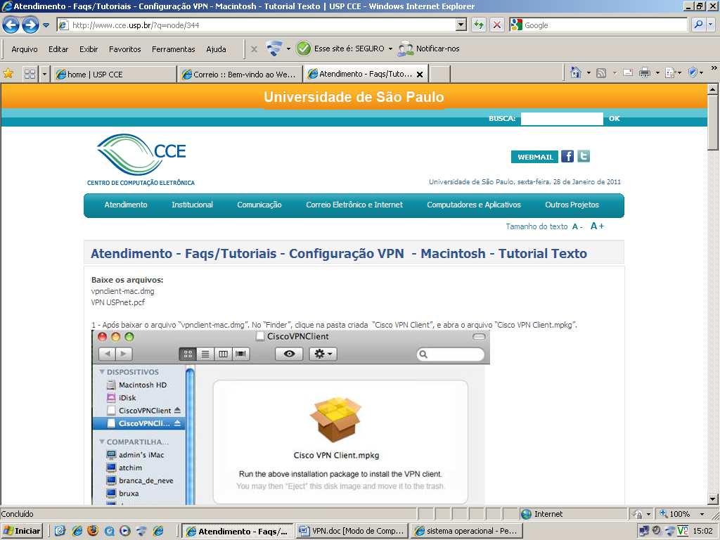 Macintosh http://www.cce.usp.br/?