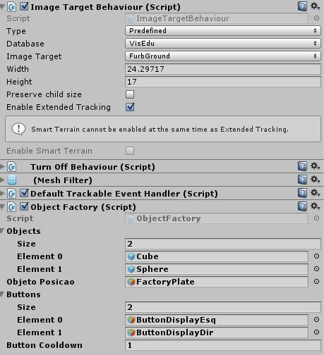 Fábrica de Objetos Lista de objetos via Unity Implementação